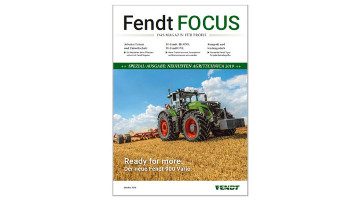 Fendt Focus Agritechnica